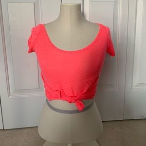 Hot pink, super soft crop top by Ocean Drive! Sm